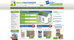 Desktop Screenshot of bati-traitement.fr