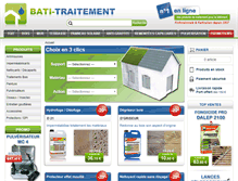 Tablet Screenshot of bati-traitement.fr